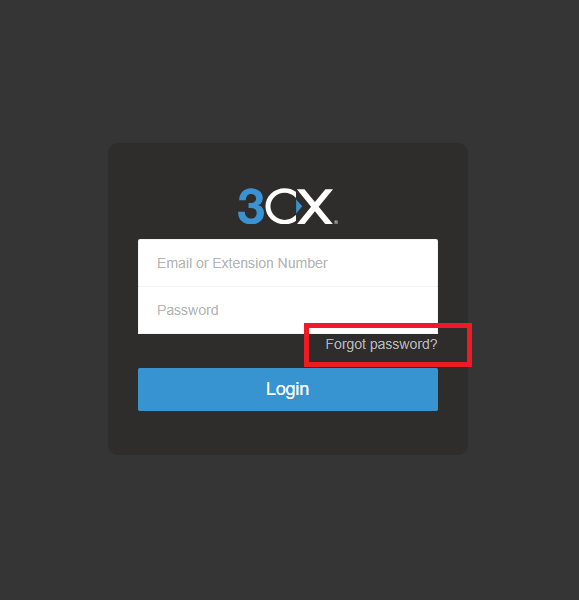 Forgot Password