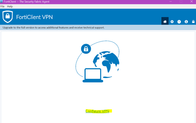 Configure VPN